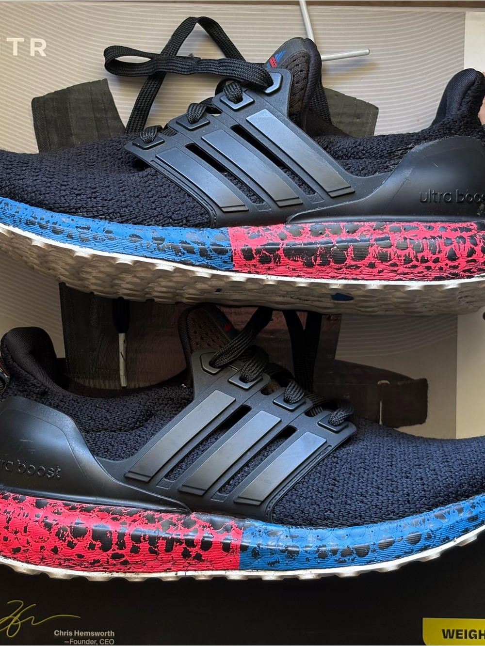adidas UltraBoost DNA J 'Lush Red' size 5Y